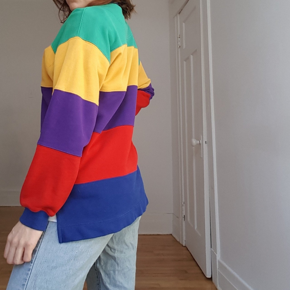Rainbow sweater